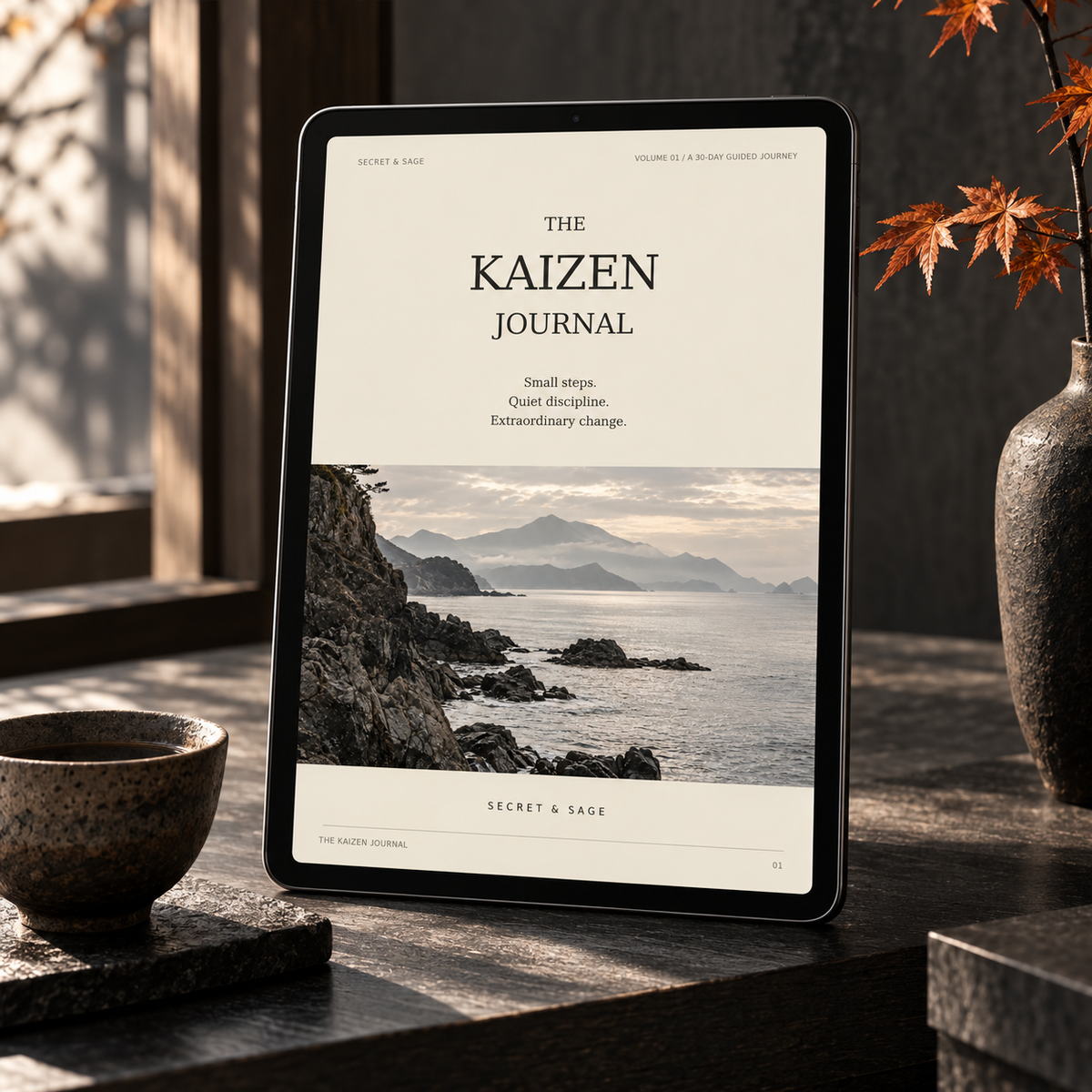 The Kaizen Journal — 30-Day Digital Self-Improvement Journal