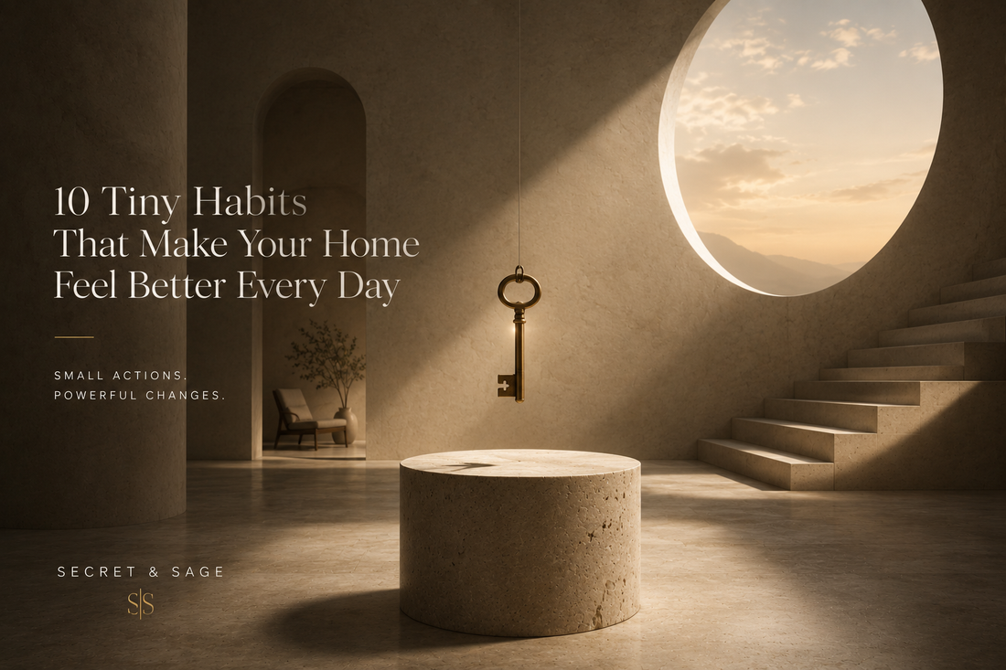 10 Tiny Habits That Make Your Home Feel Better Every Day