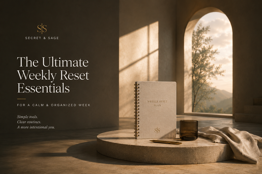 The Ultimate Weekly Reset Essentials for a Calm and Organized Week