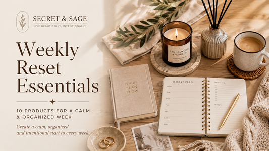 The Ultimate Weekly Reset Essentials for a Calm and Organized Week