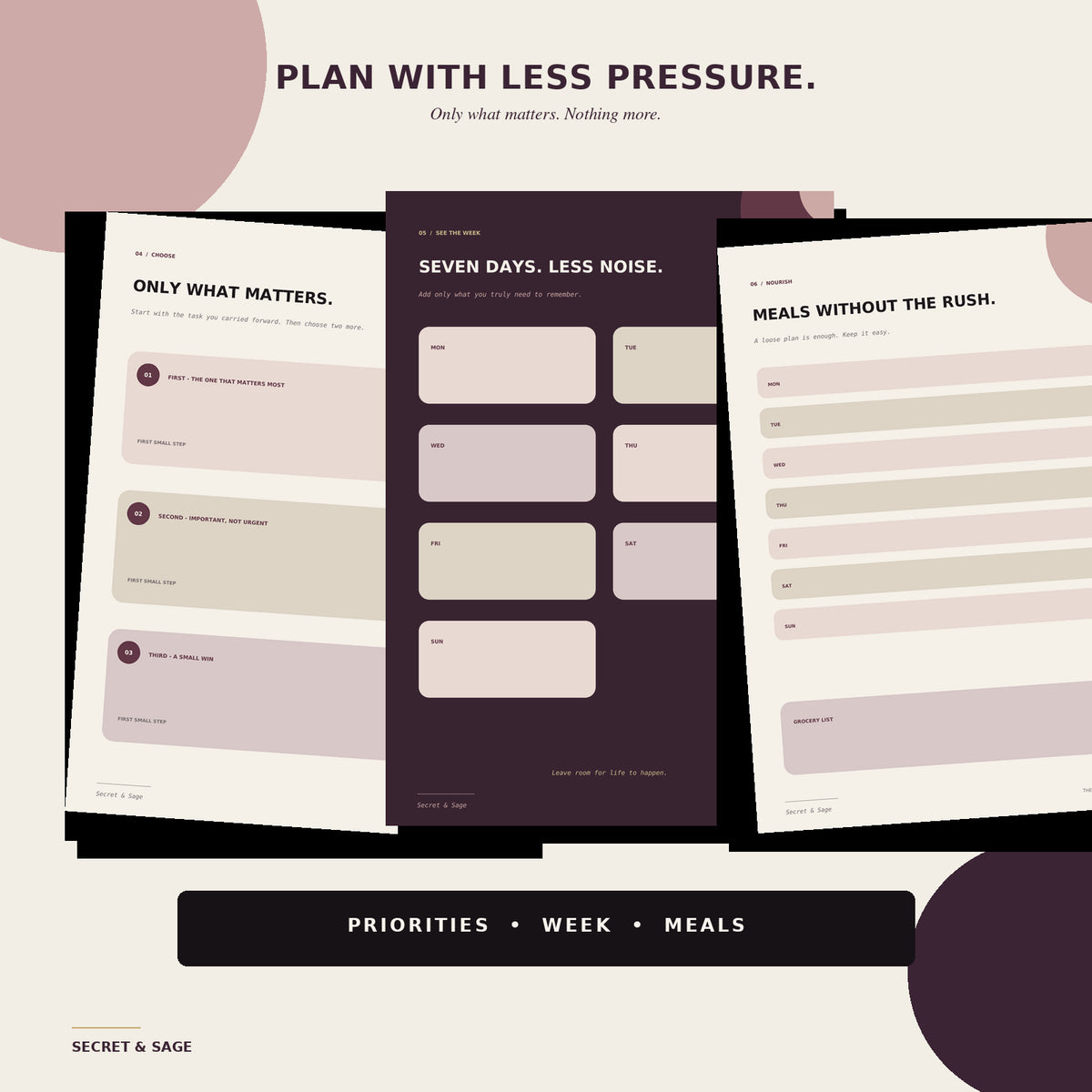 The Sunday Reset — Free Edition