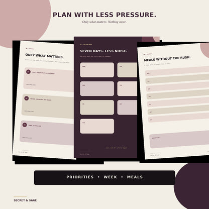 The Sunday Reset — Free Edition